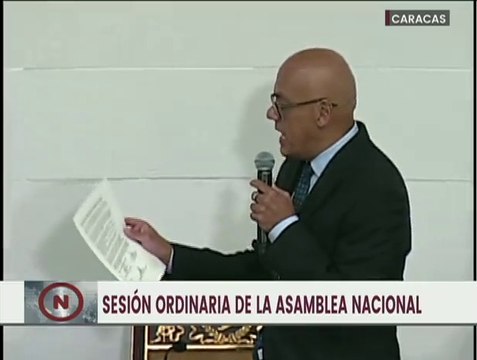 Pdte. AN pide a todos los diputados defender el derecho que tiene Venezuela atender a sus enfermos
