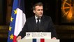Emmanuel Macron: "Ne cédons à aucun court-termisme, à aucune impatience (...) et gardons ce sens du temps long"
