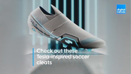 Check Out These Tesla-Inspired Soccer Cleats!