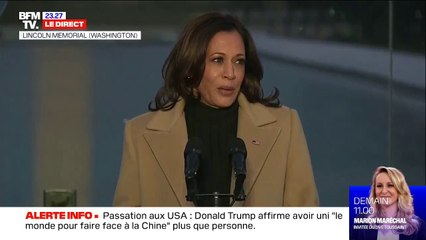 "Ce soir, nous pleurons et commençons à guérir ensemble": Kamala Harris rend hommage aux victimes du Covid-19 aux États-Unis