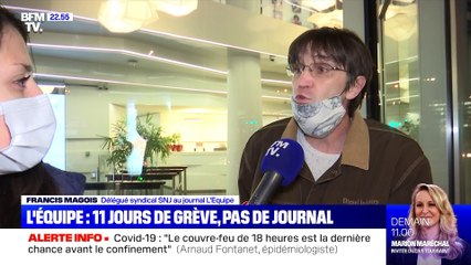 Le plus de 22h Max: L'Équipe absent des kiosques depuis 11 jours - 19/01