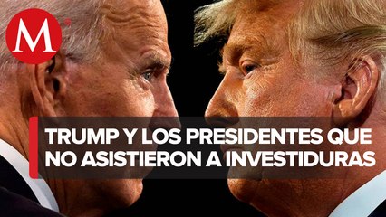 Trump no asistirá a investidura de Biden