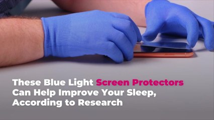 These Blue Light Screen Protectors Can Help Improve Your Sleep, According to Research