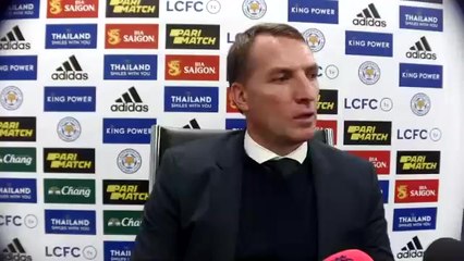 Rodgers on Foxes going top after 2-0 Chelsea win