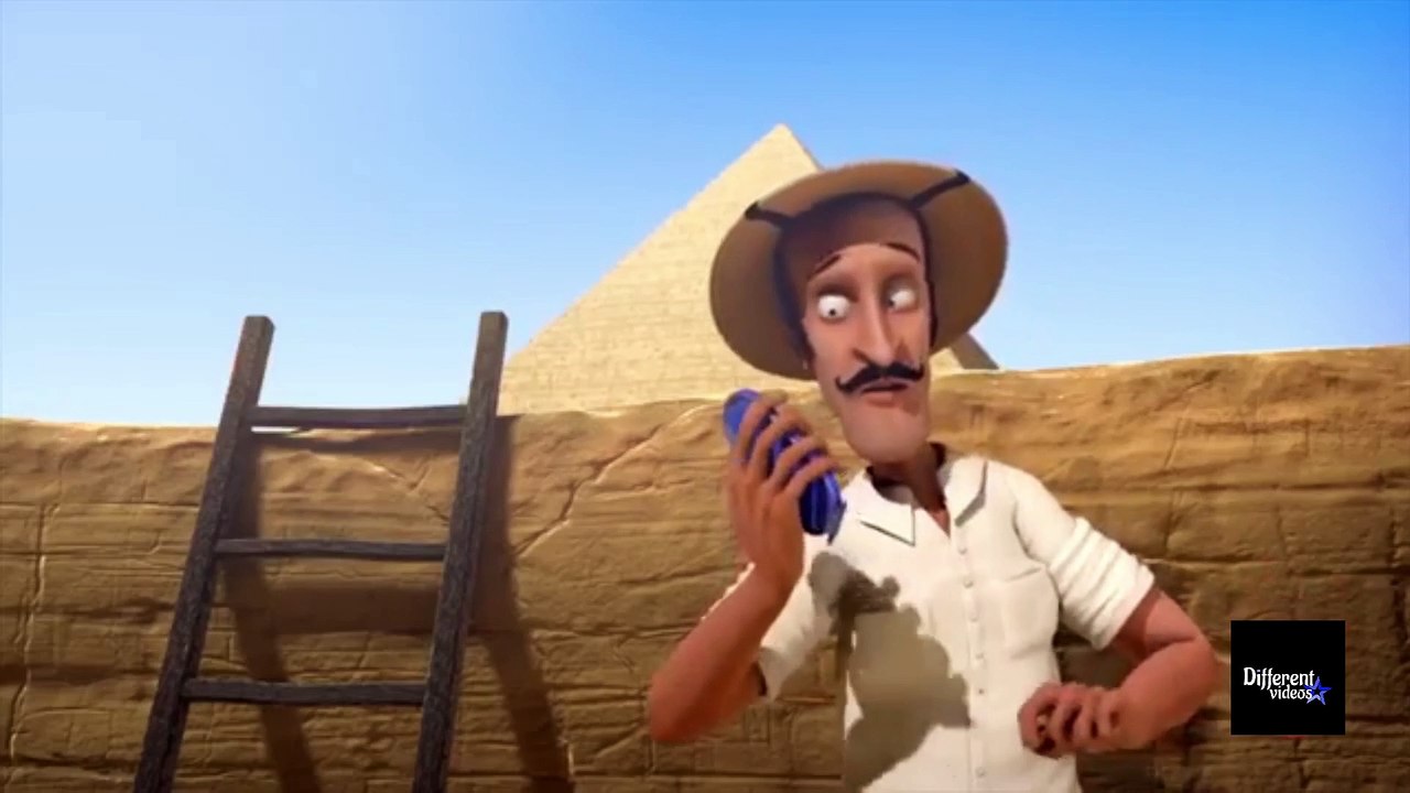 فيلم قصير مضحك عن أهرامات مصر ،