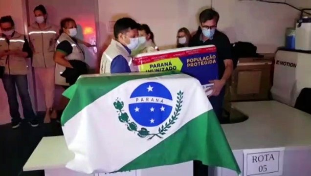 Depois de muita expectativa, doses da vacina contra a Covid-19 chegam a Cascavel