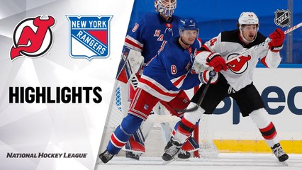 NHL Highlights | Devils @ Rangers 1/19/21