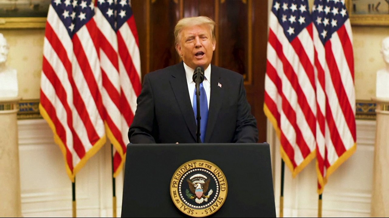Дональд Трамп: "Вот я стою перед вами в последн...