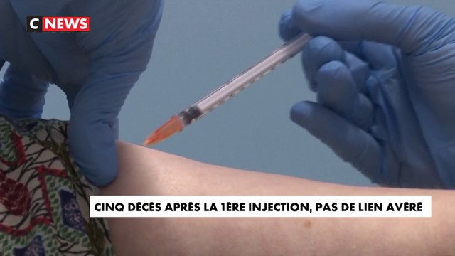 Coronavirus : Cinq décès après la première injection, pas de lien avéré