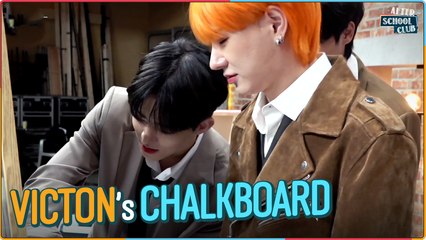 [After School Club] VICTON chalkboard (빅톤의 칠판꾸미기)