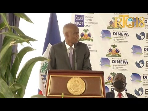 Prezidan Jovenel Moïse inogire yon sistèm ponpaj dlo Taba ak yon rezèvwa dlo nan Vivy Mitchell