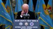 Biden bids emotional farewell to Delaware