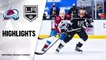 NHL Highlights | Avalanche @ Kings 1/19/21