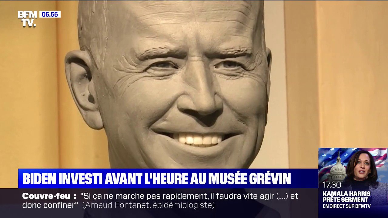 Joe Biden va faire son entrée au musée Grévin à Paris