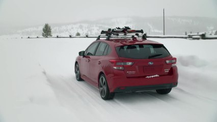 2020 Subaru Impreza Sport Snow Driving