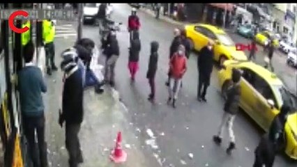 Şişli'de yaşanan dehşetin görüntüsü ortaya çıktı