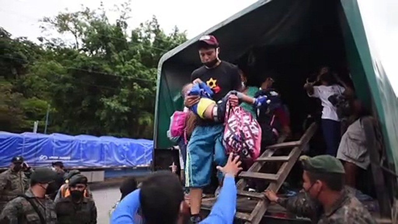 "Quiero volver a intentar": Hondureños insistirán en caminar hacia EEUU