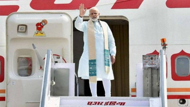 Assam: PM Narendra Modi reaches Jorhat Airport