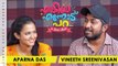 Enkile Ennodu Para _ |  Vineeth Sreenivasan & Aparna Das   |  Manoharam Special _ |  Cinema Daddy