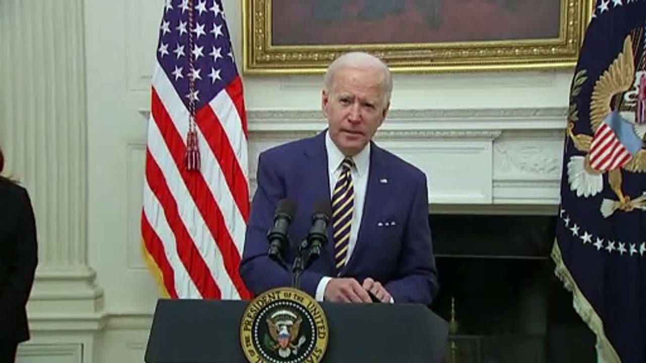 Biden wirbt leidenschaftlich für billionenschweres Konjunkturpaket