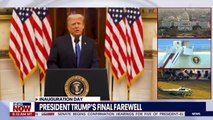 Watch President Trump leave the White House for the last time - NewsNOW from FOX