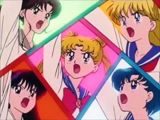 make up sailor moon , trasformacion