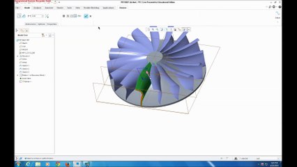 Creo Impeller Modeling