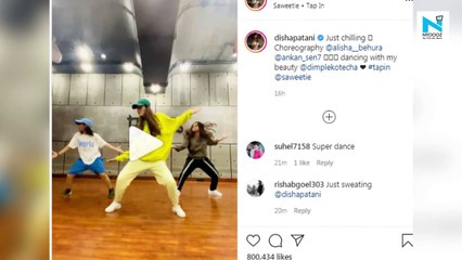 Disha Patani dances up a storm to Saweetie's Tap In, watch