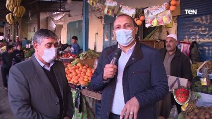 درع الوطن في جولة داخل سوق الرفاعي بمدينة العريش