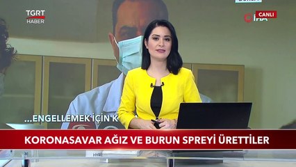 Koronasavar Ağız ve Burun Spreyi Ürettiler