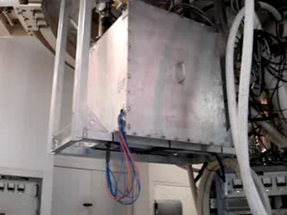 a l'intérieur du télescope