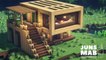 Minecraft_ How to Build a Wooden House _ Easy Survival House Tutorial #123