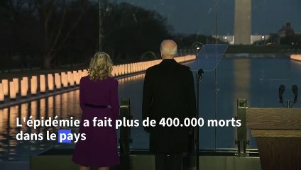 Biden rend un hommage solennel aux 400.000 victimes américaines du Covid