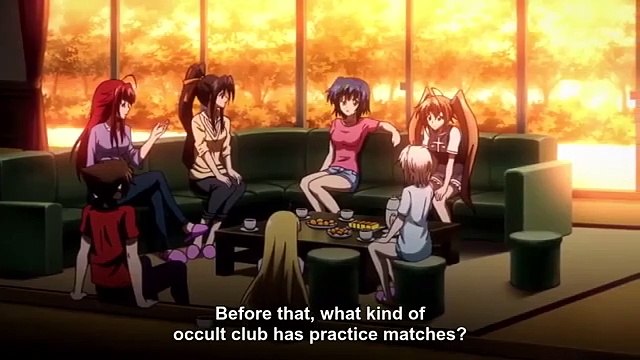 『ハイスクールD×D』Riasは​Isseiの腕に非常に満足しています｜｜ Take a look at that girl's extremely satisfied gaze