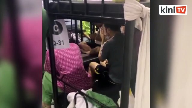 Selepas minum bir, video pesakit di MAEPS disyaki berjudi pula tular