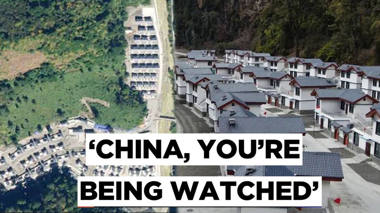 China Builds In Arunachal Pradesh India Says It...