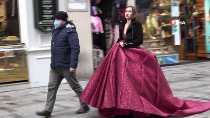 Görenler yayına koşup fotoğraf çektirdi!