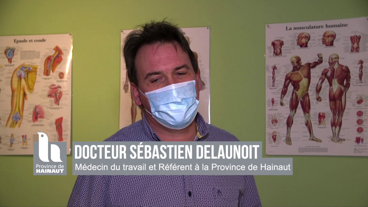 Sébastien Delaunoit, médecin du travail