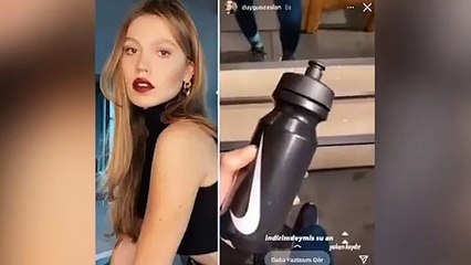 Suluk reklamı yapan Duygu Özaslan sosyal medyada tiye alındı: "Bittikçe doldurabiliyorum"