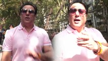Bollywood Actor Govinda snapped by media in Juhu | FilmiBeat