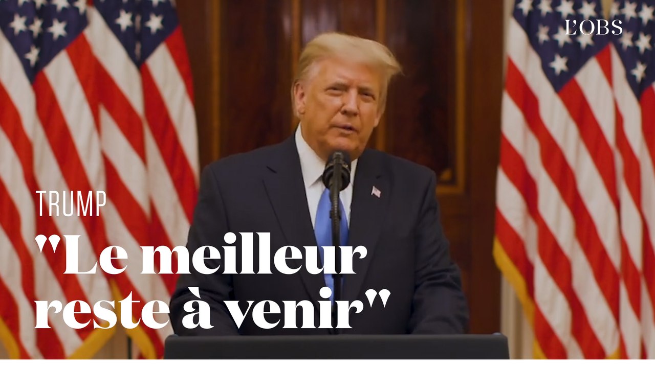 Dans une vidéo d'adieu, Donald Trump promet que le trumpisme "ne fait que commencer"