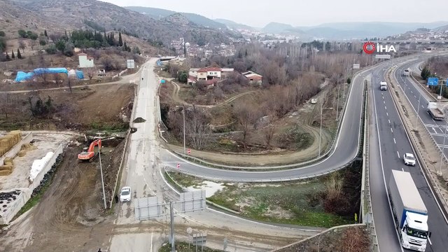 Bilecik - Bozüyük D-650 karayolu 4 aylık çalışma için kapatıldı