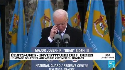 Investiture de Joe Biden aux USA : hommage solennel aux 400 000 victimes du Covid-19