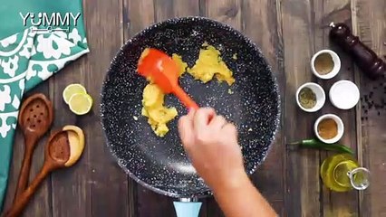 طاجن كوسة بالبشاميل