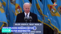 Joe Biden Tears Up Over Son Beau In Emotional Speech