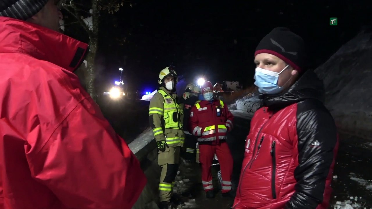 Lawinenabgänge auf Tannheimer Straße und Seegrube