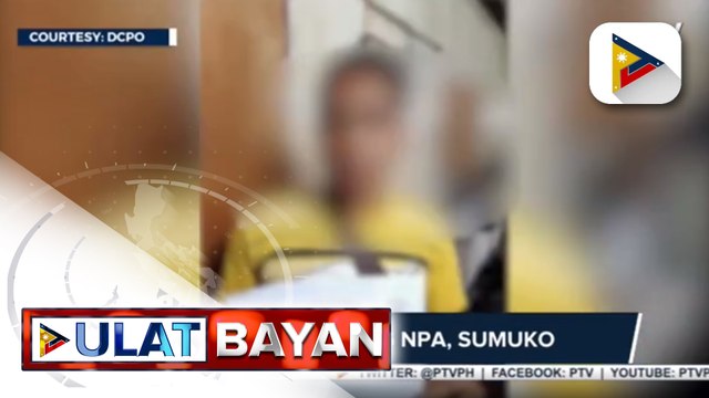 #UlatBayan | 38 dating miyembro ng Pulang Bagani Command ng NPA, sumuko