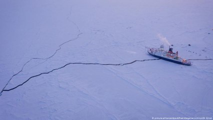 Como se comporta o gelo do Ártico
