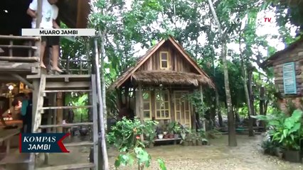 Warung Kopi di Tengah Kebun Karet
