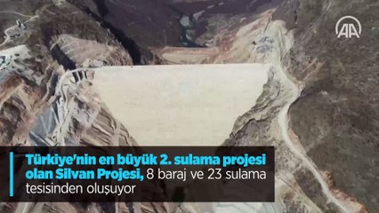 Diyarbakır'daki "dev sulama" projesinde sona doğru